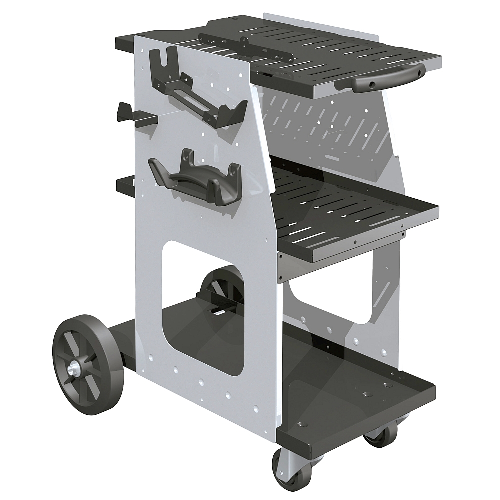 Trolley weld 810 met gasfleshouder Spotter gereedschap MSHEquipmen